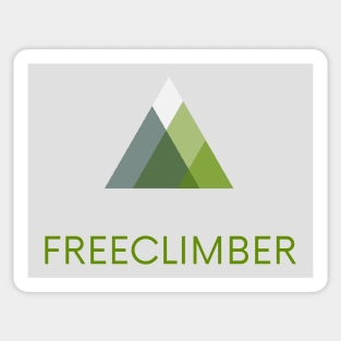 Freeclimber Alpen und Gebirge wandern & klettern Sticker